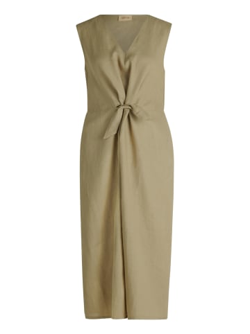 CARTOON Leinenkleid mit Cut-Outs in Elm