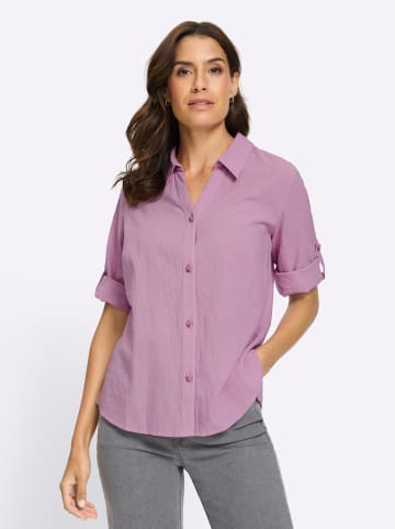 WITT WEIDEN Baumwollbluse in orchidee