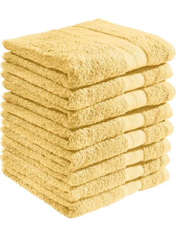 REDBEST Frottier Duschtuch 8er-Pack Chicago in hellgelb