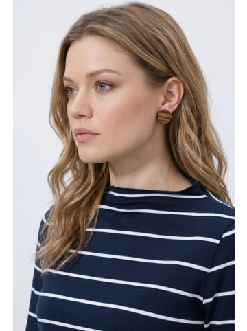 Ulla Popken Langarmshirt in marine