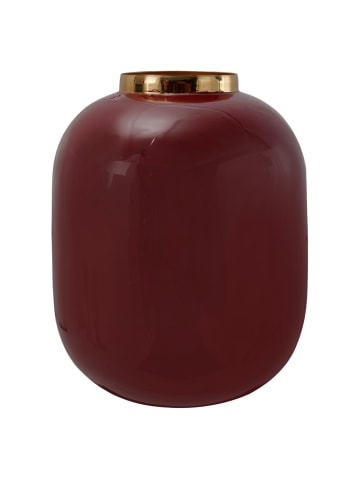 Kayoom Vase Esmeralda in Pflaume / Gold