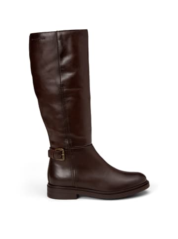 Marc O'Polo Langschaftstiefel Model Paula in Dark Brown