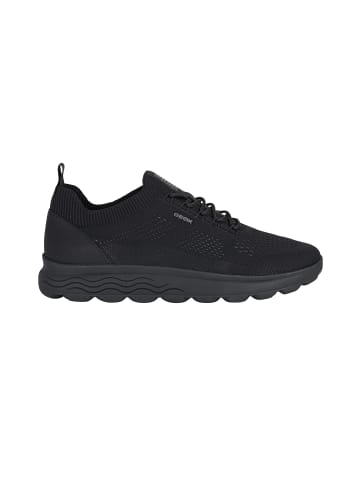 Geox Sneakers Low U Spherica Actif Knitted TEXT in schwarz