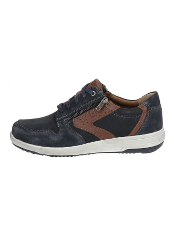 Josef Seibel Sneaker in Dunkelblau/Braun