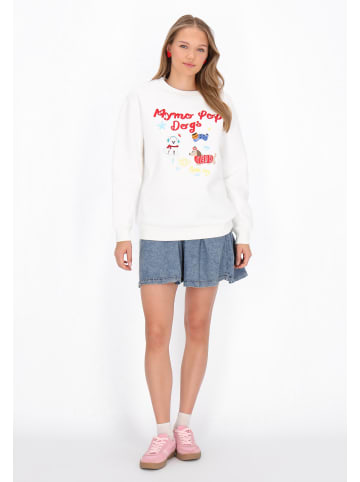 myMo Women Sweatshirt in offwhite