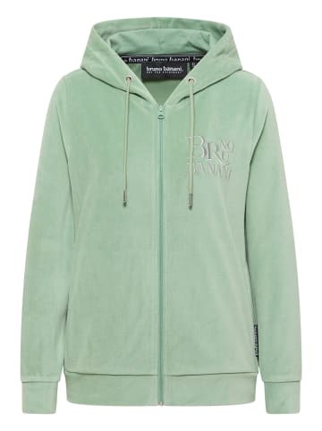 Bruno Banani Sweatjacke Gilliam in Grün