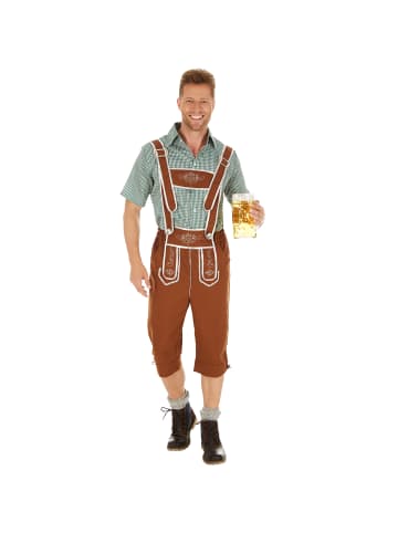 tectake Fesche Trachtenhose, braun