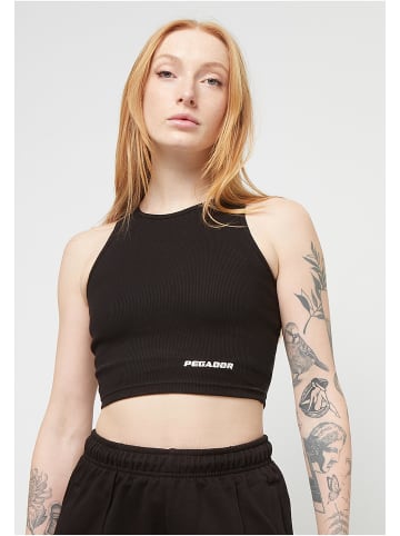 PEGADOR PEGADOR Cropped T-Shirts in black