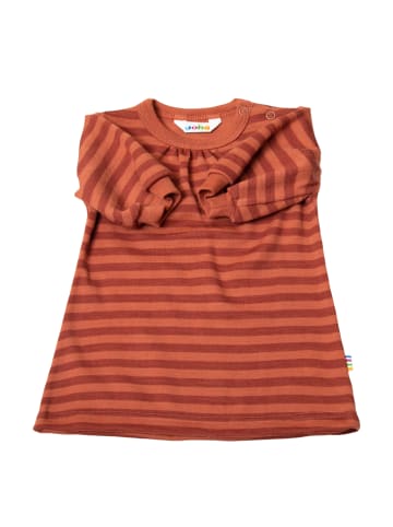 Joha Kleid Merino-Wolle in red stripe