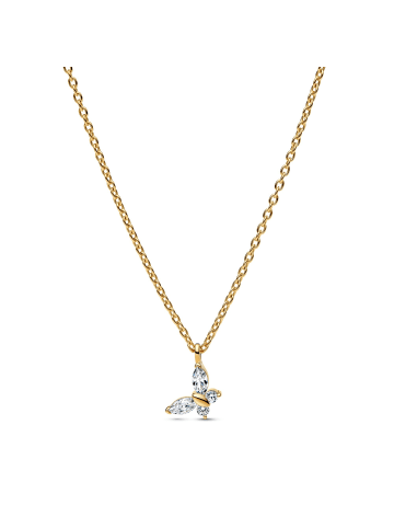 Pandora Damen-Kette Schmetterling Goldfarben