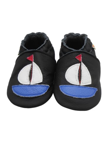 Yihakids Yalion Leder Lauflernschuhe mit rutschfester Gummisohle