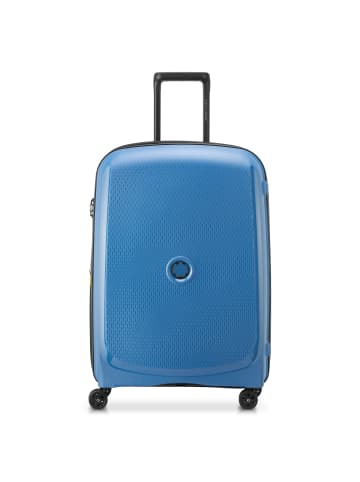 Delsey Belmont Plus 4 Rollen Trolley M 71 cm in zink blau