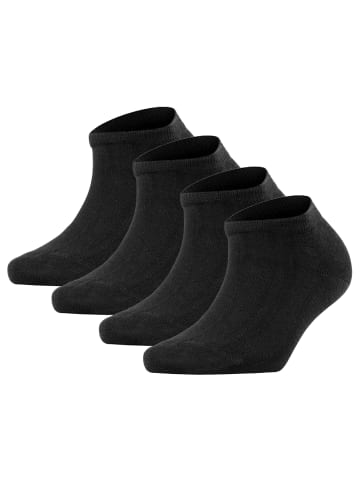 Falke Socken 4er Pack in Schwarz