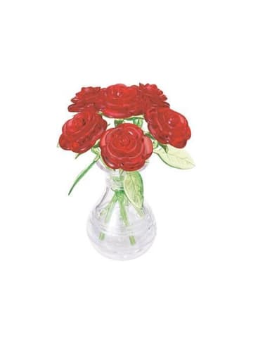 HCM Kinzel 6 rote Rosen in der Vase (Puzzle)