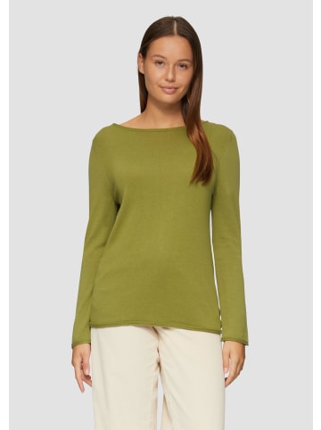 s.Oliver Strickpullover langarm in Olive