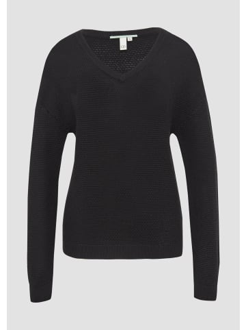 QS Strickpullover in 9999_schwarz