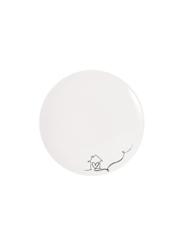 Villeroy & Boch Frühstücksteller Family Statement Lines in ø 21,2 cm in weiß