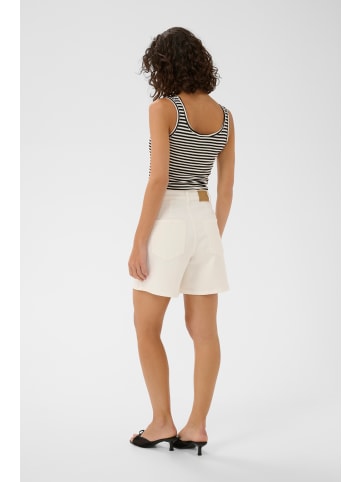 Kaffe Jeansshorts KAbrook Regular fit in Chalk