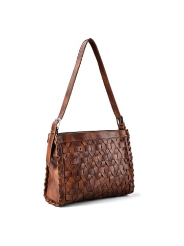 Desigual Argon Schultertasche 42 cm in brown