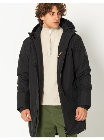 Ron Tomson Wintermantel in Black
