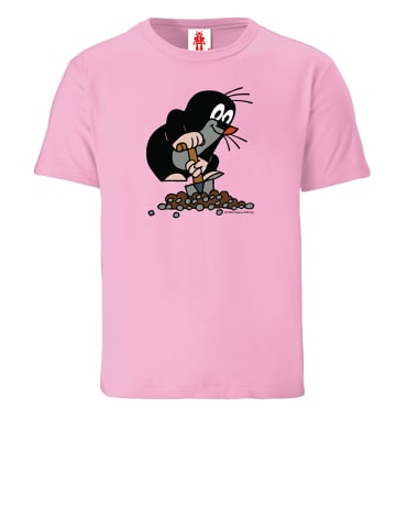 Logoshirt T-Shirt Der kleine Maulwurf in rosa