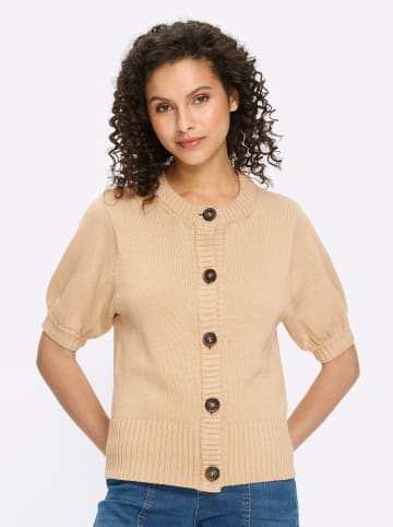 Heine Strickjacke in sand