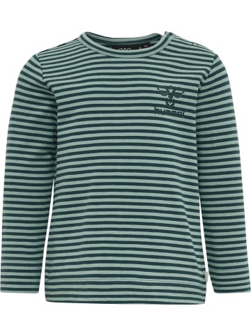 Hummel Druckknopf T-Shirt Hmlmulle Lebensstil Mädchen in DEEP TEAL