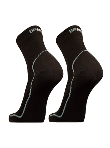 UphillSport Laufsocken 2er Pack in black/l.grey