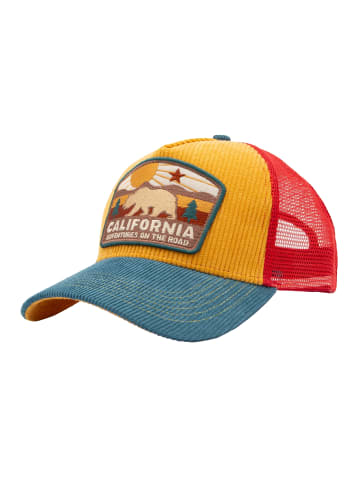 King Kerosin King Kerosin Trucker Cap California in gelb