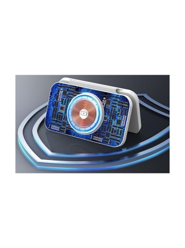 Wisam® Choetech T616-F 3-in-1 induktives Ladegerät (weiß)