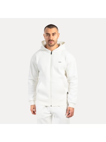 SMILODOX Zip Hoodie Ilyas in Creme