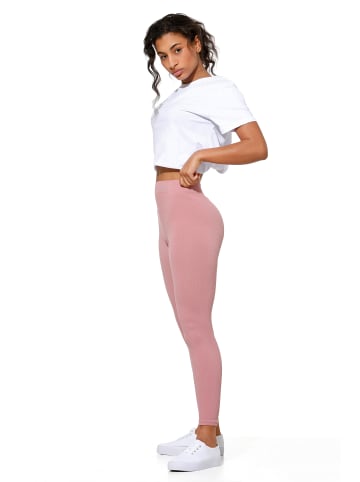 Stark Soul® Ribbed Leggings in Altrosa