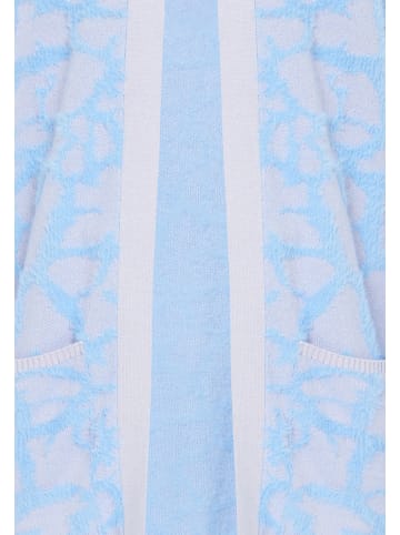 Swirly Damen Cardigan in BLAU LAVENDEL