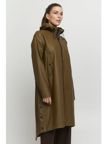 b.young Regenjacke BYAVAN COAT 3 - 20811767  Moderner Regenmantel der dänischen Top-Marke in Grün