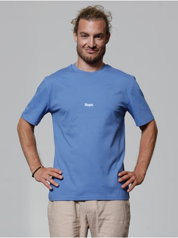wat? Apparel T-Shirt Nope in Bright Blue
