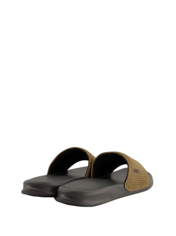 Reef Slipper One Slide in Grey/Tan