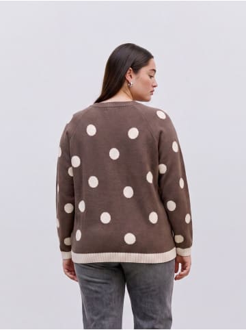 Vero Moda Strickpullover in Chocolate Torte