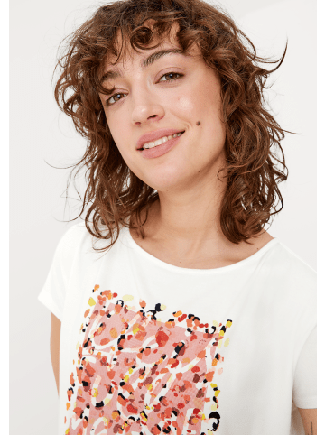 s.Oliver T-Shirt kurzarm in Creme