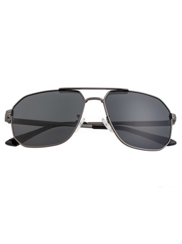 Breed Polarisierte Sonnenbrille "Norma" in Gunmetal/Schwarz