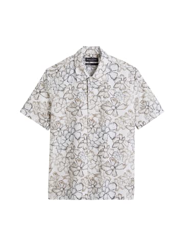 Marc O'Polo Hemd regular in multi/ gray silk