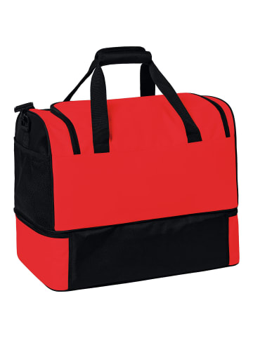 erima Six Wings Sporttasche mit Bodenfach in rot/schwarz