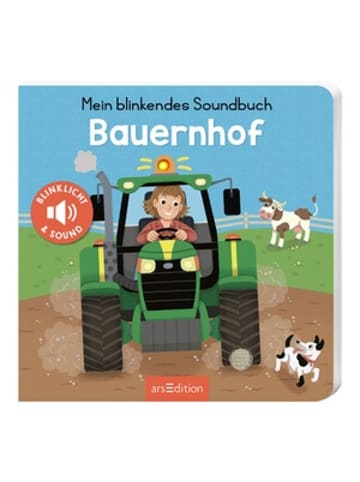 ars edition Mein blinkendes Soundbuch - Bauernhof in Mehrfarbig