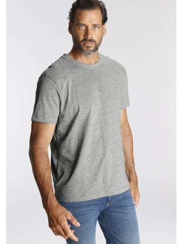 Man's World T-Shirt in grau-marine-schwarz