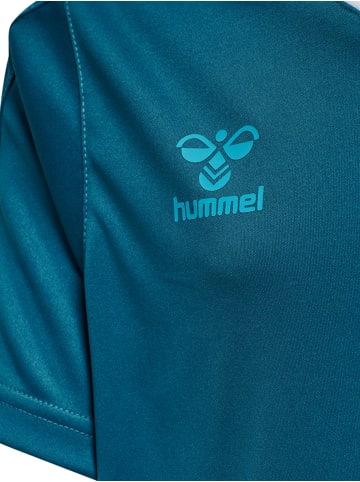 Hummel Hummel T-Shirt Hmlcore Multisport Unisex Kinder Atmungsaktiv Feuchtigkeitsabsorbierenden in BLUE CORAL