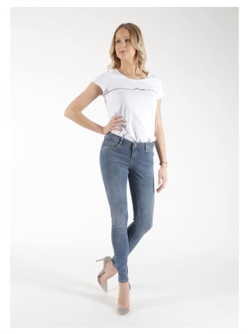 miracle of denim Skinny-Jeans Sina in Nevada Blue