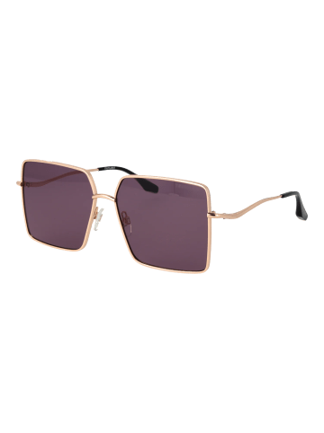 Trussardi Frauen Sonnenbrille Quadratisch Gold