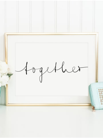 Tales by Jen Poster / Kunstdruck "Together" I Ohne Rahmen