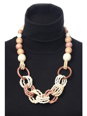 collezione alessandro Kurze Kette " Runa " in natur