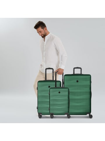 Smartbox Edition 03 4 Rollen Kofferset 3-teilig in dark-green