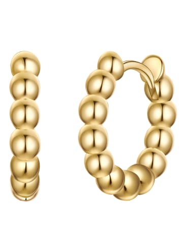 Rafaela Donata Creolen aus Sterling Silber in gelbgold